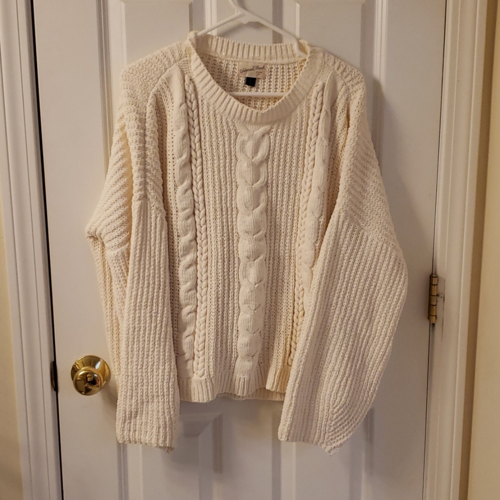 Soft chenille sweater